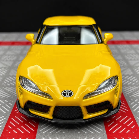 [TOY] 1:36 Toyota 2019 Supra A90 Yellow Model Car Die-Cast
