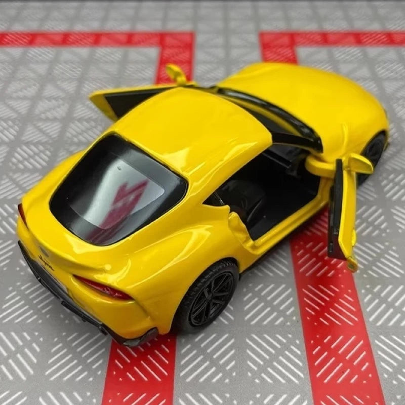 [TOY] 1:36 Toyota 2019 Supra A90 Yellow Model Car Die-Cast