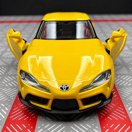[TOY] 1:36 Toyota 2019 Supra A90 Yellow Model Car Die-Cast