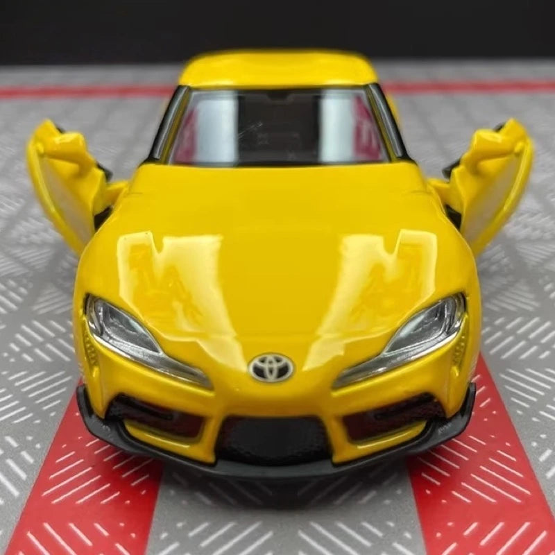 [TOY] 1:36 Toyota 2019 Supra A90 Yellow Model Car Die-Cast