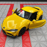 [TOY] 1:36 Toyota 2019 Supra A90 geel modelauto Die-Cast