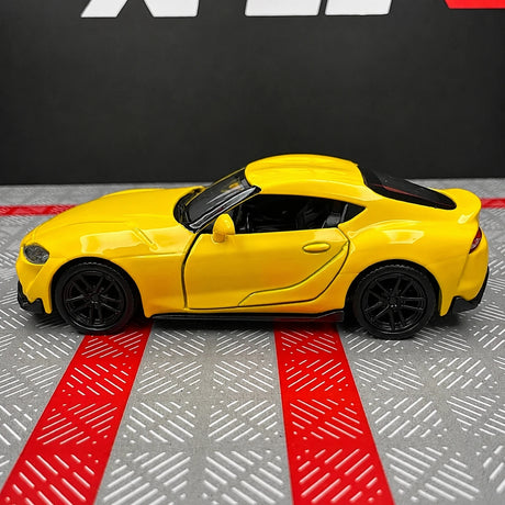 [TOY] 1:36 Toyota 2019 Supra A90 Yellow Model Car Die-Cast