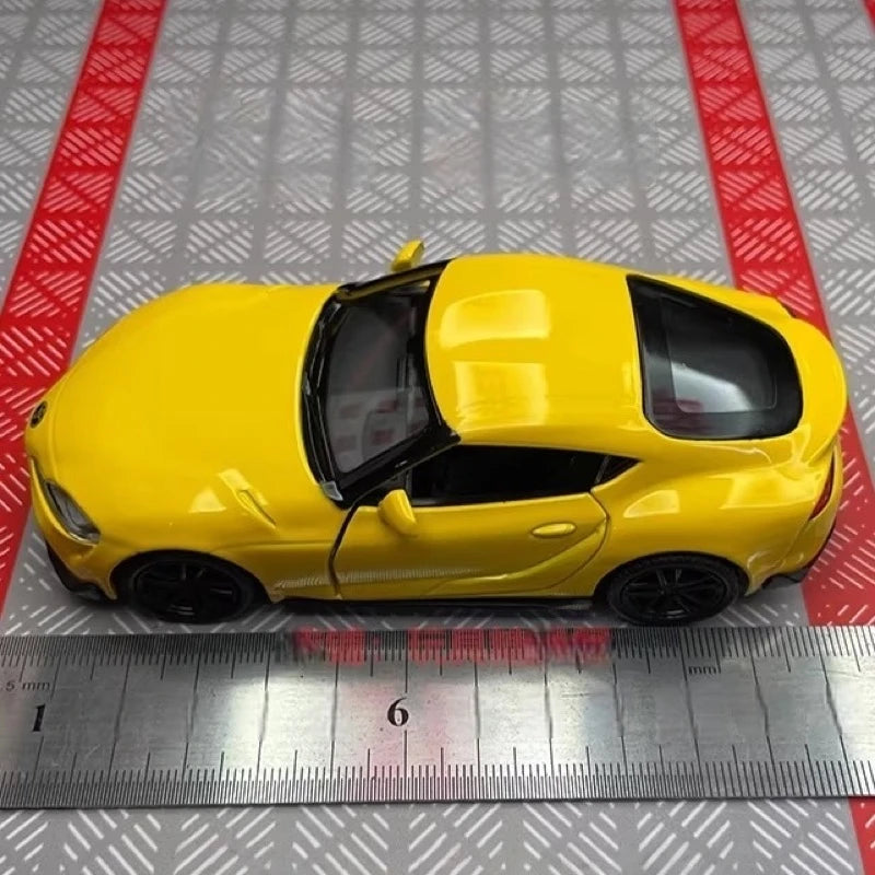[TOY] 1:36 Toyota 2019 Supra A90 Yellow Model Car Die-Cast