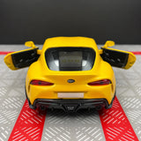 [TOY] 1:36 Toyota 2019 Supra A90 geel modelauto Die-Cast