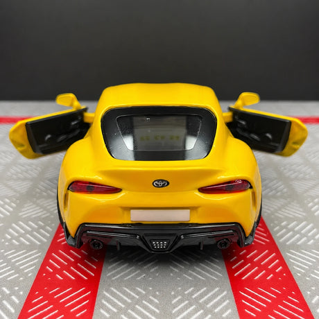 [TOY] 1:36 Toyota 2019 Supra A90 Yellow Model Car Die-Cast