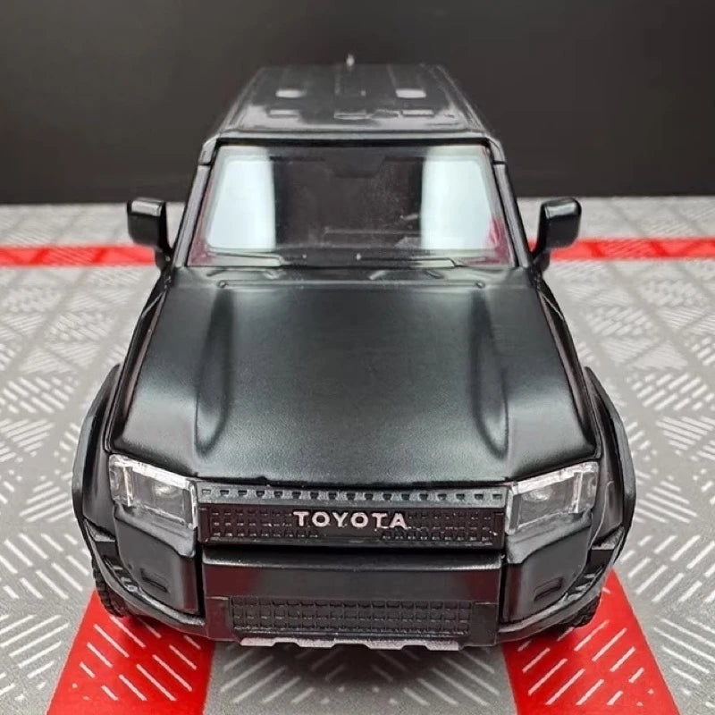 [TOY] 1:36 Toyota 2023 Land Cruiser J250 Black Model Car Die-Cast