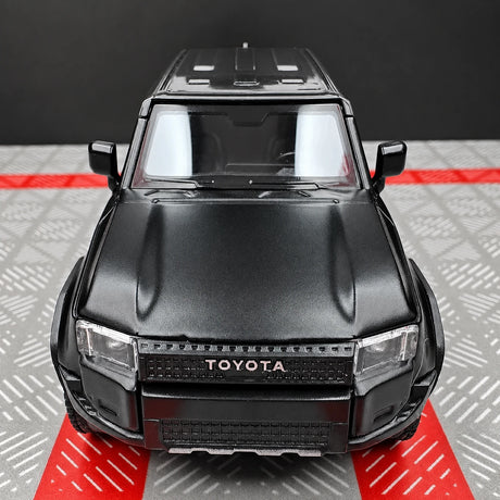 [TOY] 1:36 Toyota 2023 Land Cruiser J250 Black Model Car Die-Cast