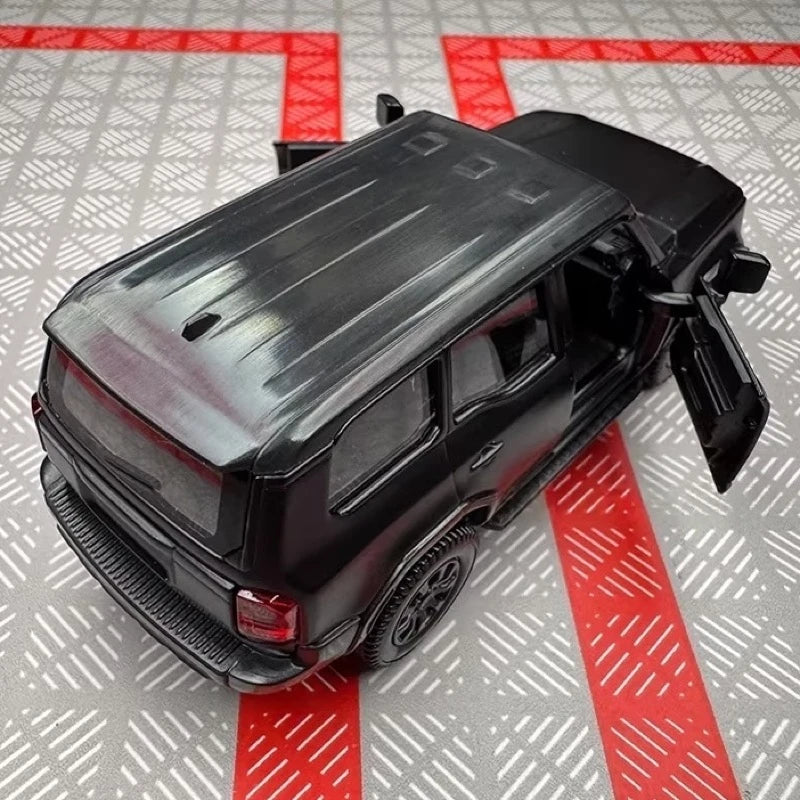 [TOY] 1:36 Toyota 2023 Land Cruiser J250 Black Model Car Die-Cast
