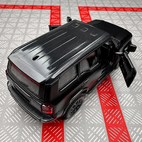 [TOY] 1:36 Toyota 2023 Land Cruiser J250 Black Model Car Die-Cast
