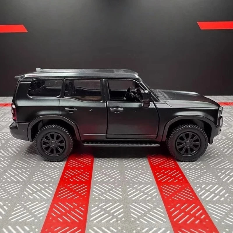 [TOY] 1:36 Toyota 2023 Land Cruiser J250 Black Model Car Die-Cast