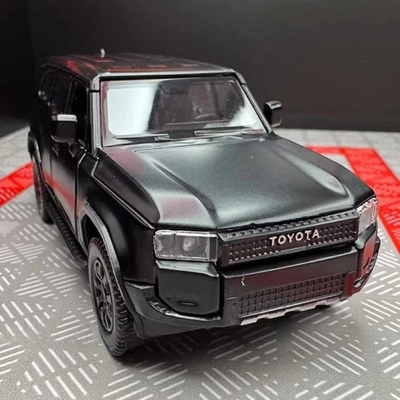 [TOY] 1:36 Toyota 2023 Land Cruiser J250 Black Model Car Die-Cast