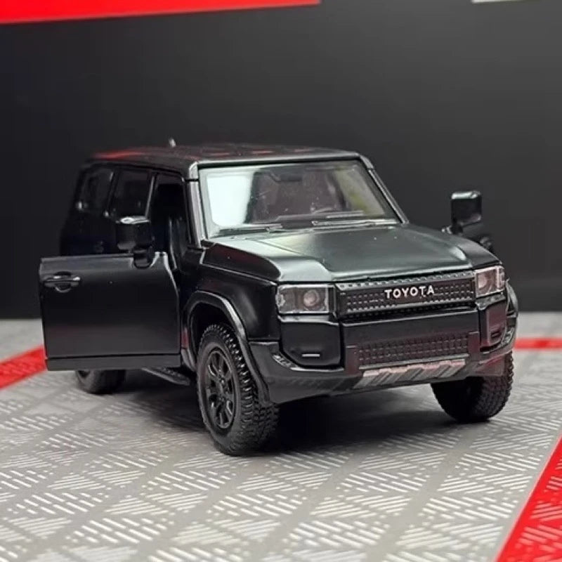 [TOY] 1:36 Toyota 2023 Land Cruiser J250 Black Model Car Die-Cast