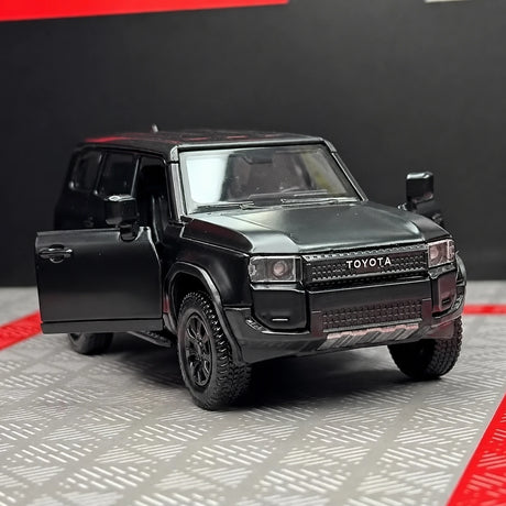 [TOY] 1:36 Toyota 2023 Land Cruiser J250 Black Model Car Die-Cast