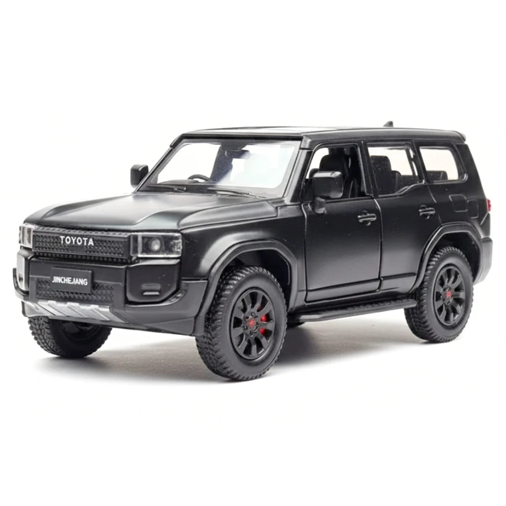 [TOY] 1:36 Toyota 2023 Land Cruiser J250 Black Model Car Die-Cast