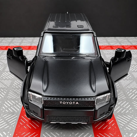 [TOY] 1:36 Toyota 2023 Land Cruiser J250 Black Model Car Die-Cast