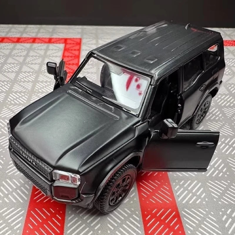 [TOY] 1:36 Toyota 2023 Land Cruiser J250 Black Model Car Die-Cast