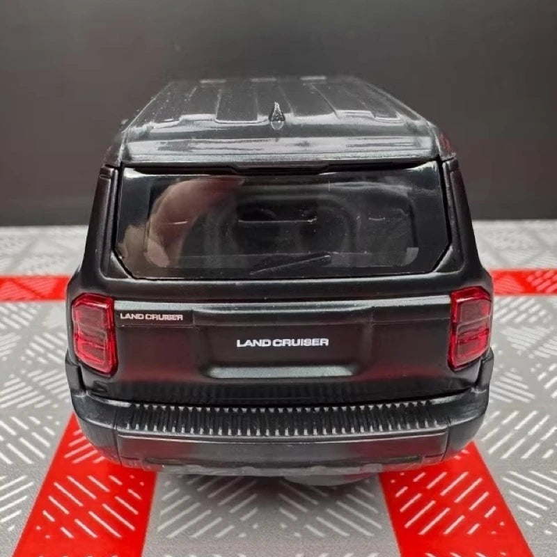 [TOY] 1:36 Toyota 2023 Land Cruiser J250 Black Model Car Die-Cast
