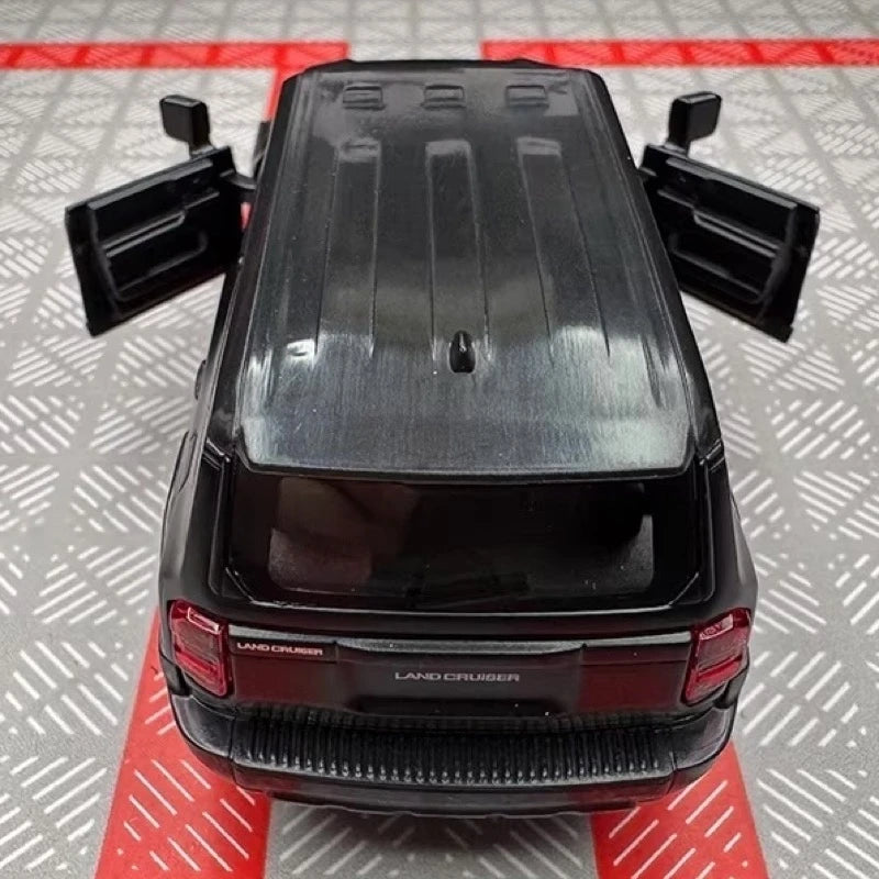 [TOY] 1:36 Toyota 2023 Land Cruiser J250 Black Model Car Die-Cast