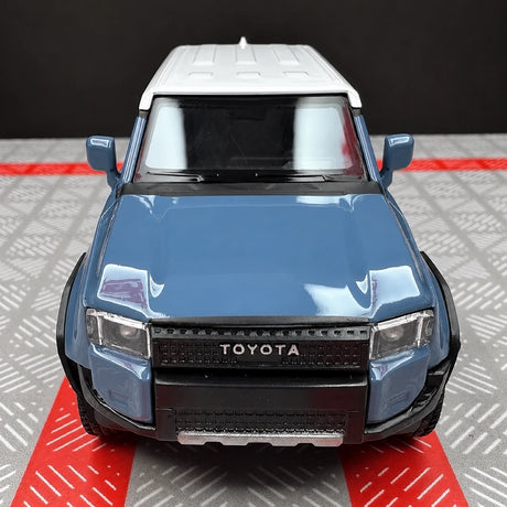 [TOY] 1:36 Toyota 2023 Land Cruiser J250 Blue Model Car Die-Cast