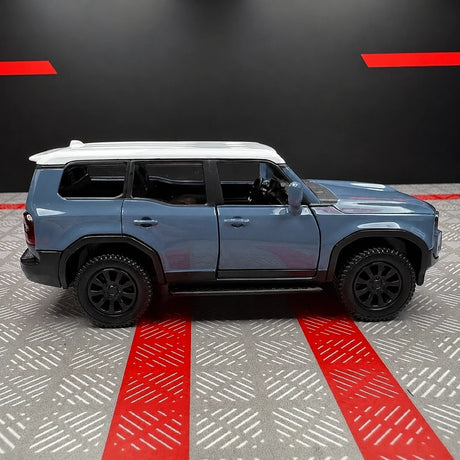 [TOY] 1:36 Toyota 2023 Land Cruiser J250 Blue Model Car Die-Cast
