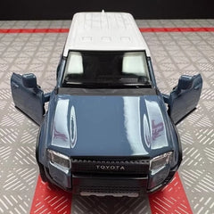 [TOY] 1:36 Toyota 2023 Land Cruiser J250 Blue Model Car Die-Cast