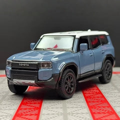 [TOY] 1:36 Toyota 2023 Land Cruiser J250 Blue Model Car Die-Cast