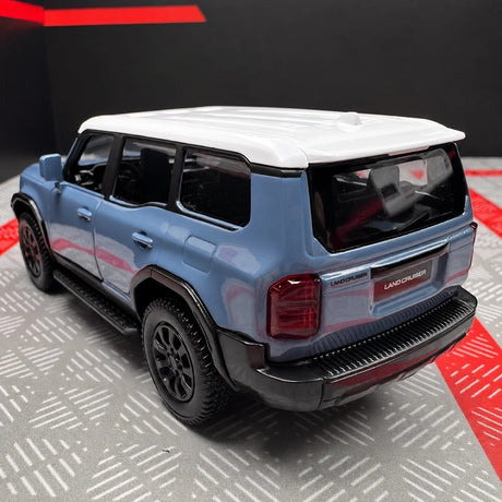 [TOY] 1:36 Toyota 2023 Land Cruiser J250 Blue Model Car Die-Cast