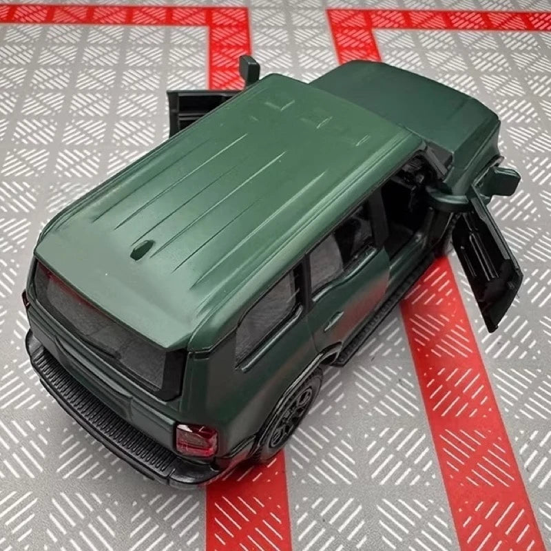 [TOY] 1:36 Toyota 2023 Land Cruiser J250 Green Model Car Die-Cast