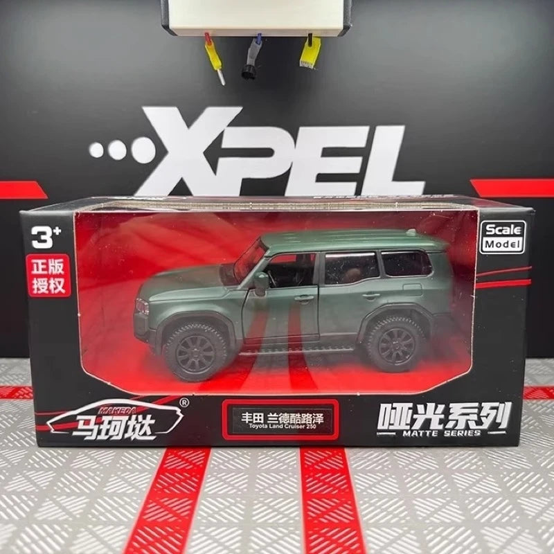 [TOY] 1:36 Toyota 2023 Land Cruiser J250 Green Model Car Die-Cast