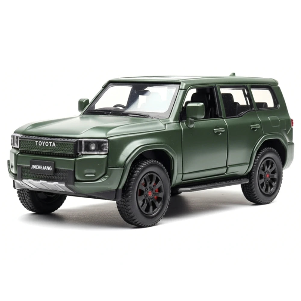[TOY] 1:36 Toyota 2023 Land Cruiser J250 Green Model Car Die-Cast