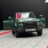 [TOY] 1:36 Toyota 2023 Land Cruiser J250 Green Model Car Die-Cast