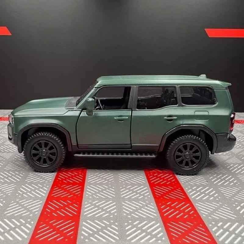 [TOY] 1:36 Toyota 2023 Land Cruiser J250 Green Model Car Die-Cast