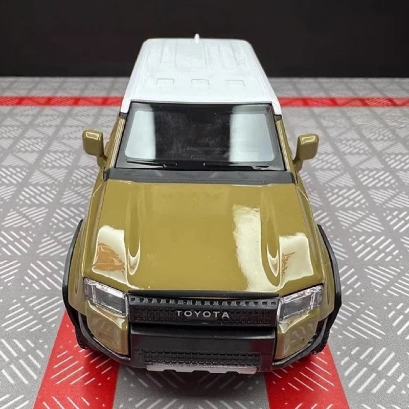[TOY] 1:36 Toyota 2023 Land Cruiser J250 Khaki Model Car Die-Cast