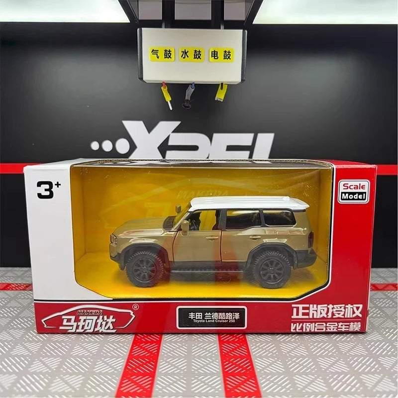 [TOY] 1:36 Toyota 2023 Land Cruiser J250 Khaki Model Car Die-Cast