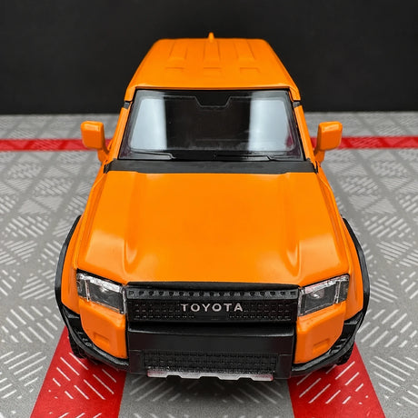 [TOY] 1:36 Toyota 2023 Land Cruiser J250 Orange Model Car Die-Cast