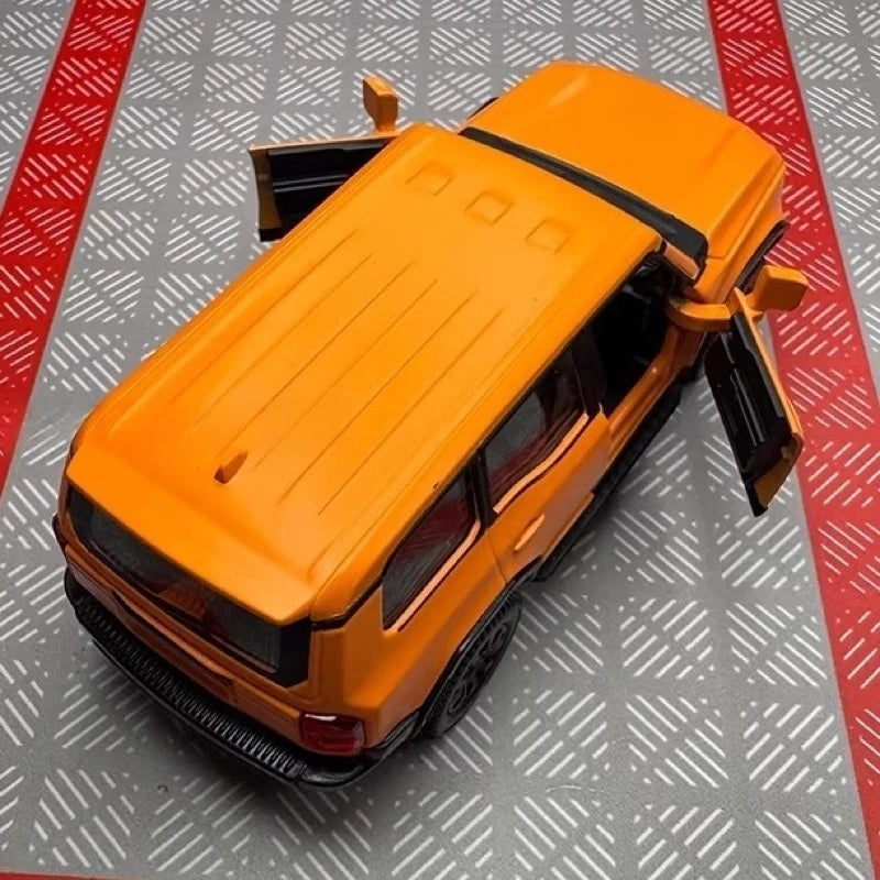 [TOY] 1:36 Toyota 2023 Land Cruiser J250 Orange Model Car Die-Cast