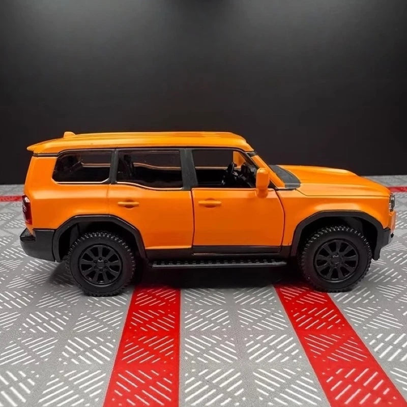 [TOY] 1:36 Toyota 2023 Land Cruiser J250 Orange Model Car Die-Cast
