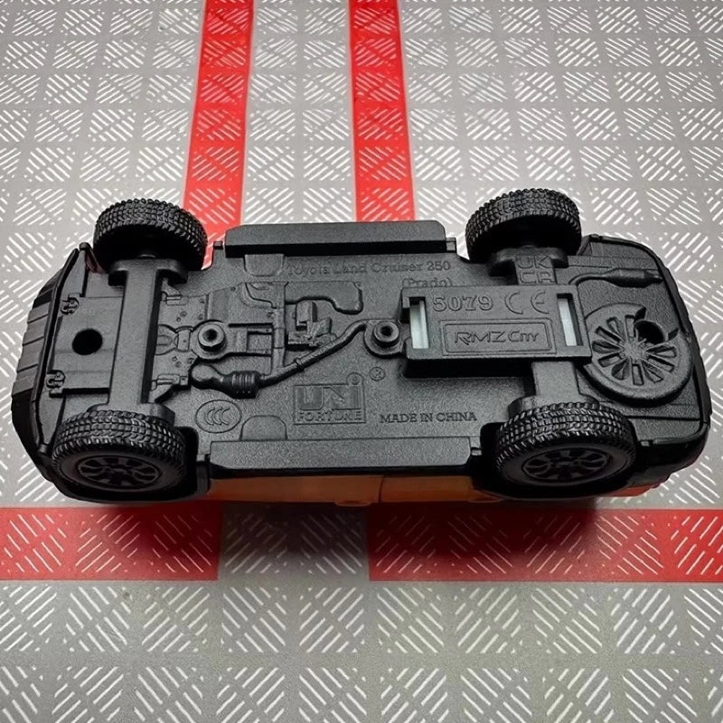 [TOY] 1:36 Toyota 2023 Land Cruiser J250 Orange Model Car Die-Cast