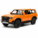 [TOY] 1:36 Toyota 2023 Land Cruiser J250 オレンジ モデルカー Die-Cast
