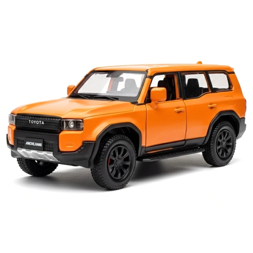 [TOY] 1:36 Toyota 2023 Land Cruiser J250 Orange Model Car Die-Cast