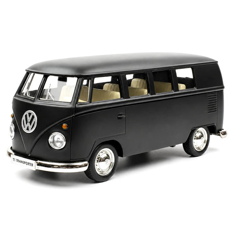 Volkswagen 1963 T1 1:36 nero – modello in metallo pressofuso