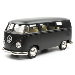 [TOY] 1:36 Volkswagen 1963 T1 Black Model Car Die-Cast