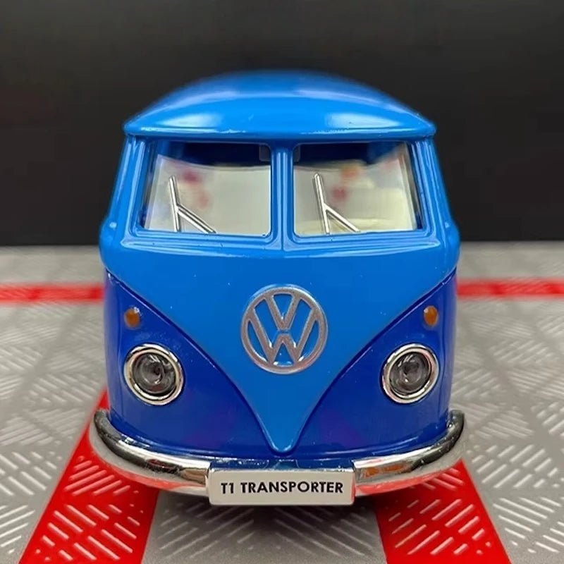 [TOY] 1:36 Volkswagen 1963 T1 Blue Model Car Die-Cast