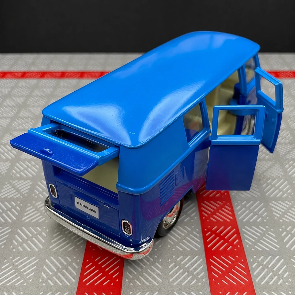 Volkswagen 1963 T1 Blue 1:36 – Diecast Display Model Die-Cast