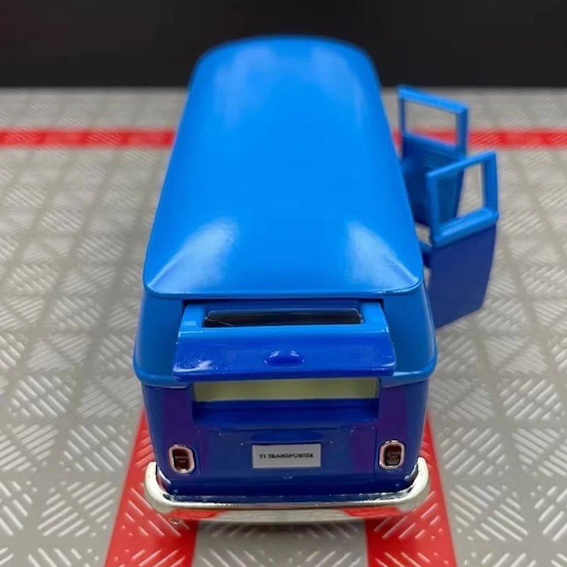 [TOY] 1:36 Volkswagen 1963 T1 Blue Model Car Die-Cast