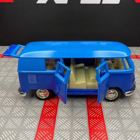 Volkswagen 1963 T1 Blue 1:36 – Modello Pressofuso per Display Pressofuso