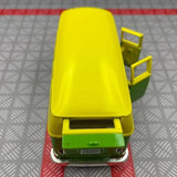 [TOY] 1:36 Volkswagen 1963 T1 grön gul modellbil Die-Cast