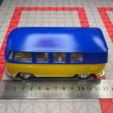 [TOY] 1:36 Volkswagen 1963 T1 Yellow Blue Model Car Die-Cast