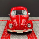 [TOY] 1:36 Volkswagen 1967 Beetle glanzend rood modelauto Die-Cast