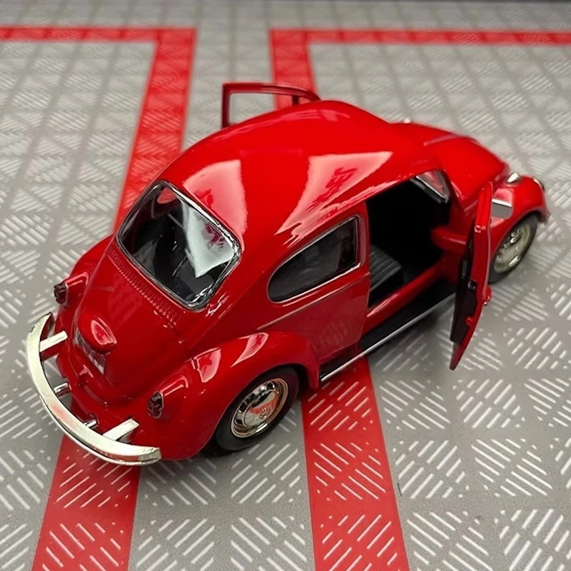 [TOY] 1:36 Volkswagen 1967 Beetle glanzend rood modelauto Die-Cast